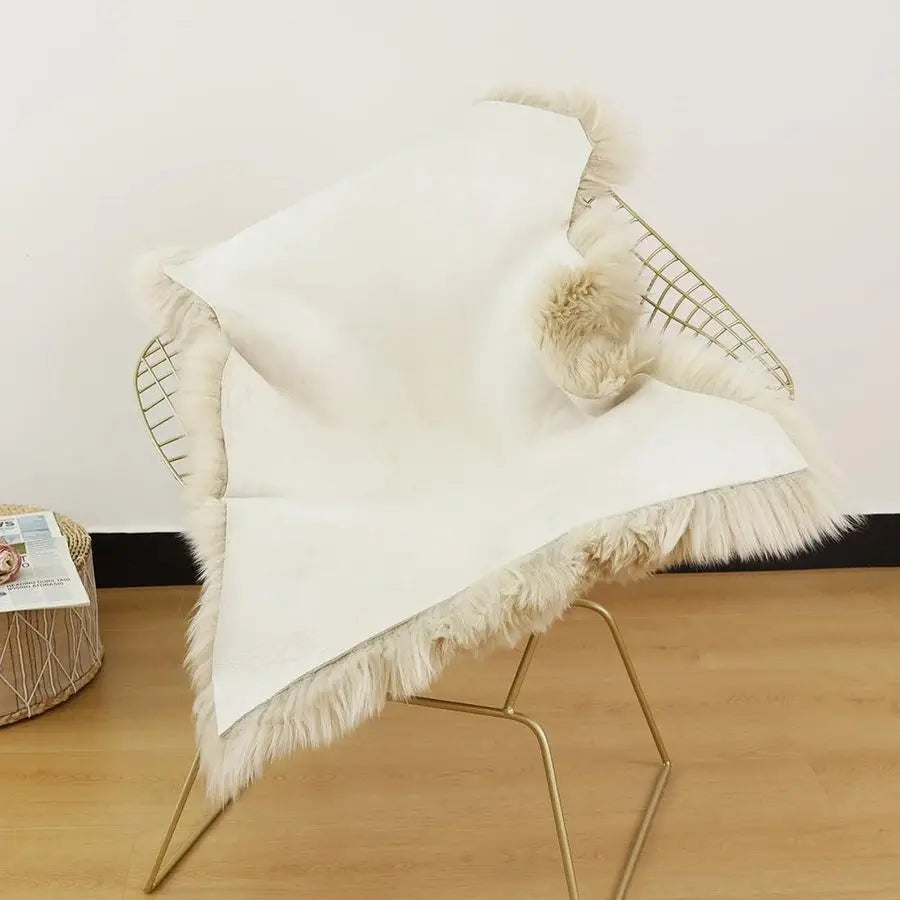 Genuine Sheepskin Area Rug | Lambskin Throw