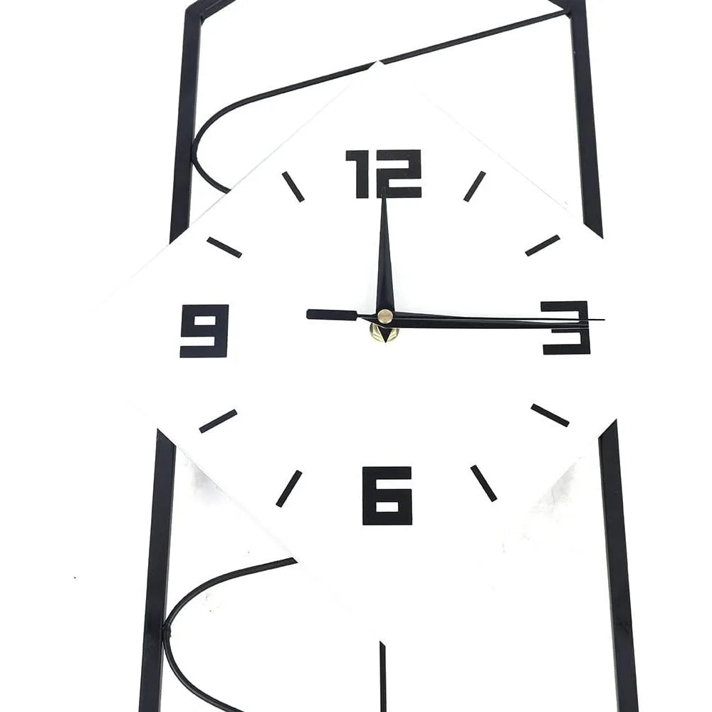 Modern Metal Silent Quartz Large Wall Clock