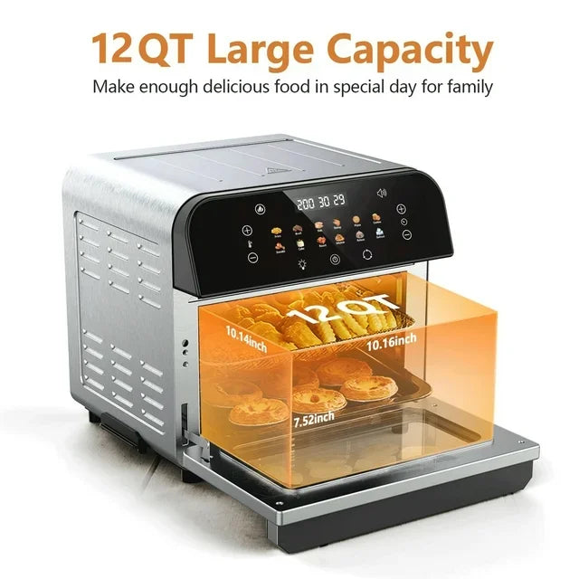 Air Fryer Toaster Oven Clear Viewing Window