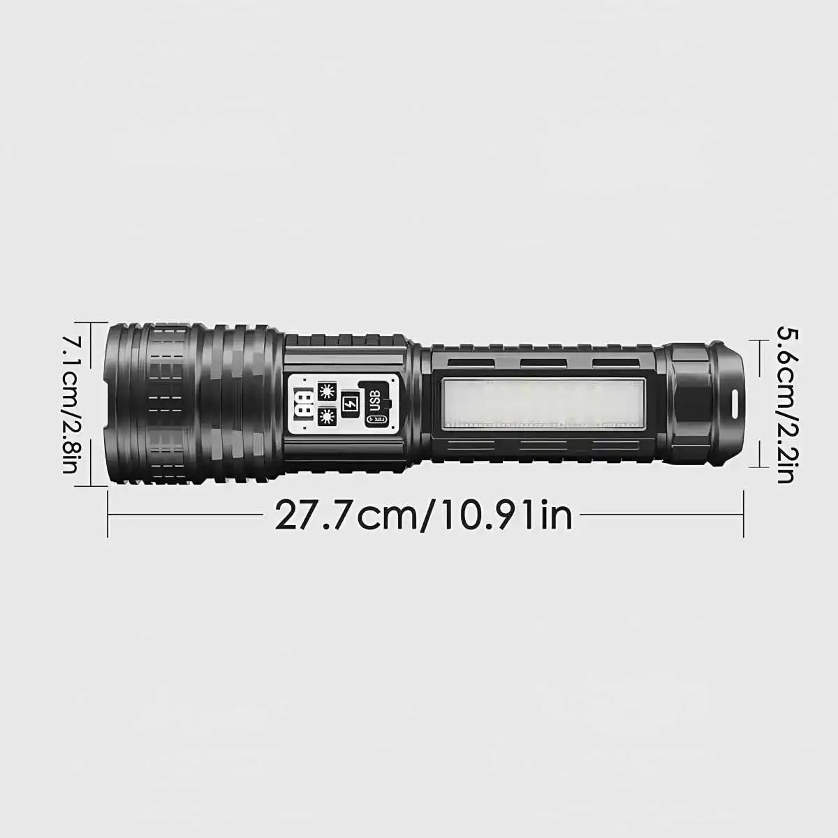 Portable Outdoor LED Long Range Flashlight | Torch