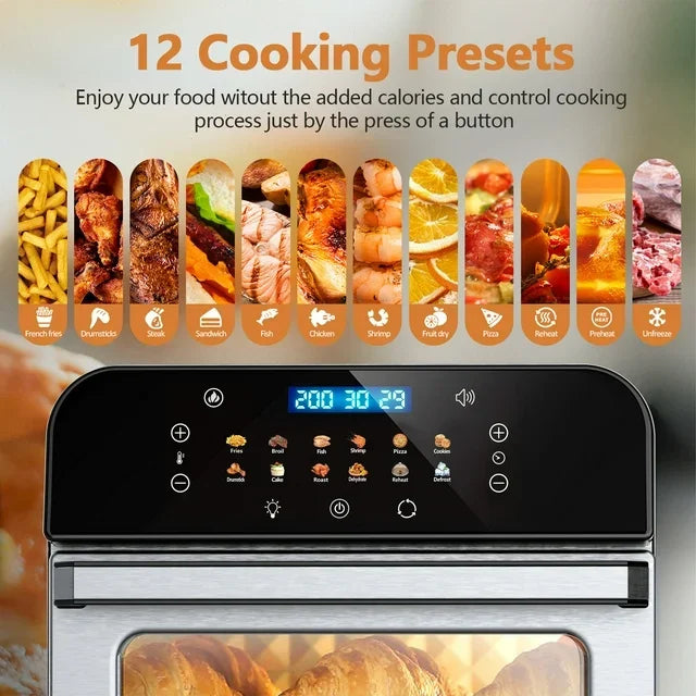 Air Fryer Toaster Oven Clear Viewing Window