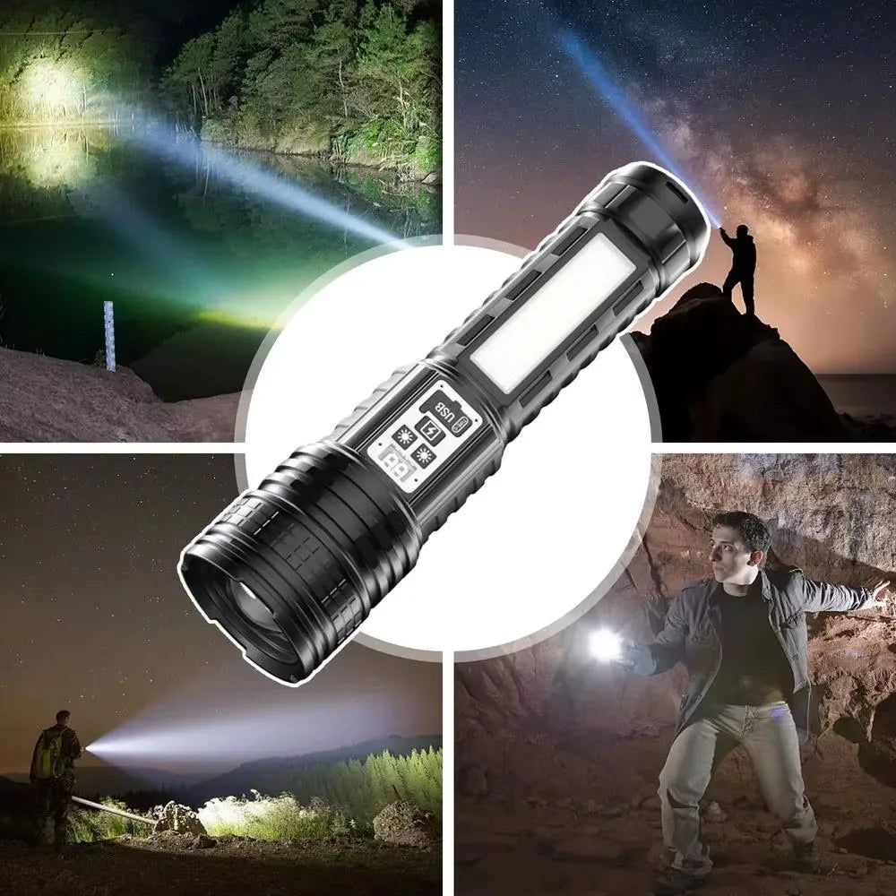Portable Outdoor LED Long Range Flashlight | Torch