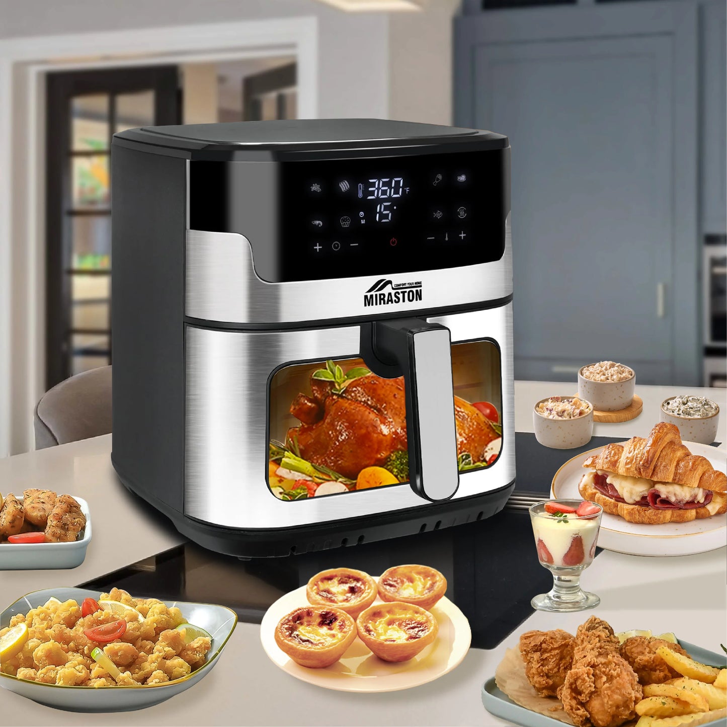 8.5QT Family Size Digital Air Fryer