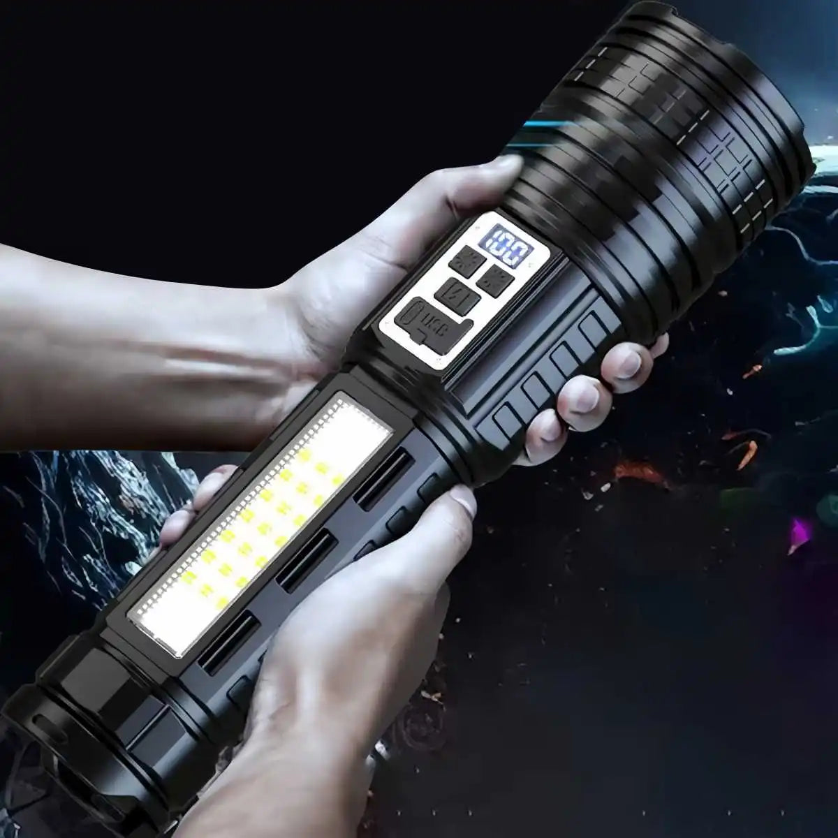 Portable Outdoor LED Long Range Flashlight | Torch