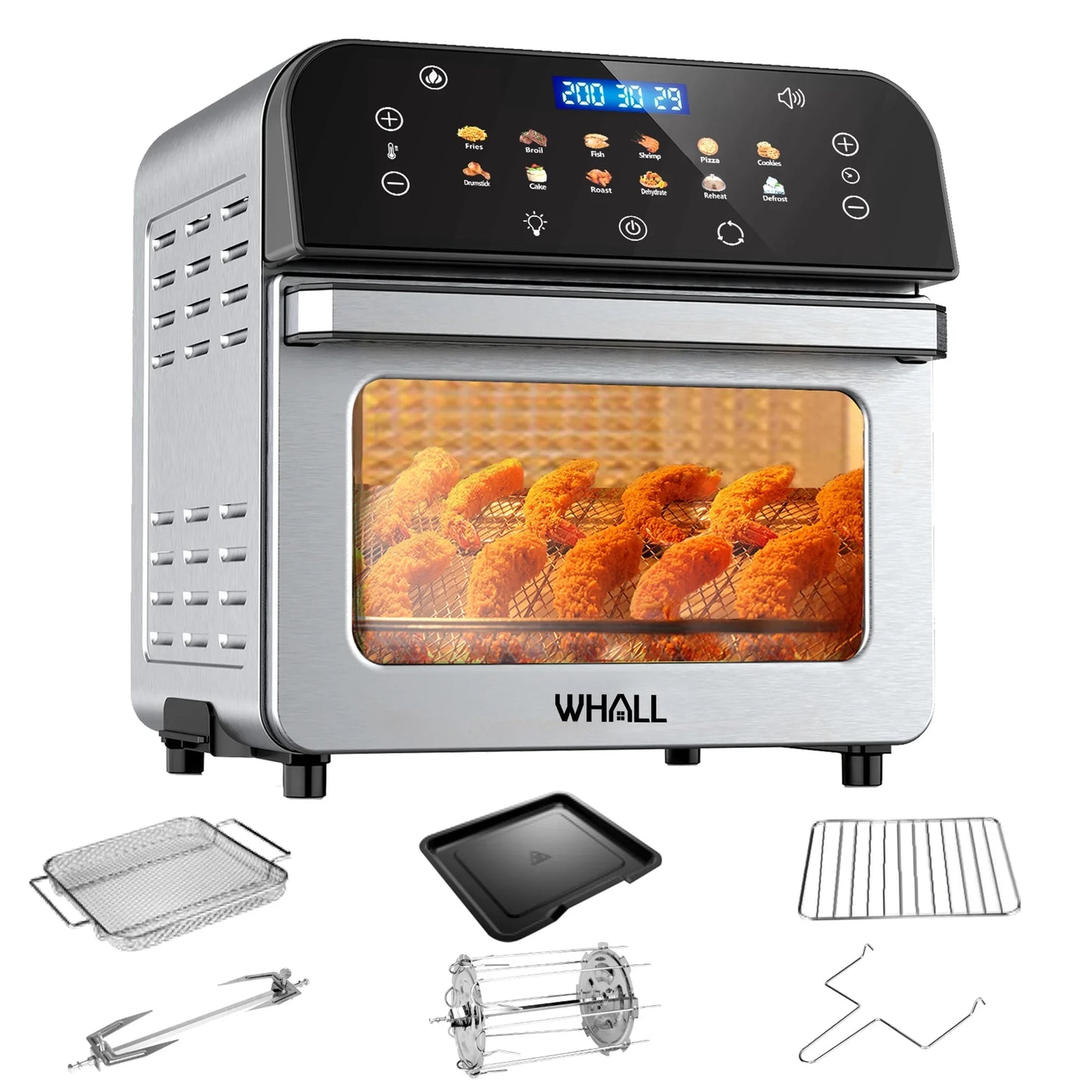 Air Fryer Toaster Oven Clear Viewing Window