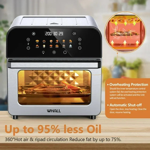 Air Fryer Toaster Oven Clear Viewing Window