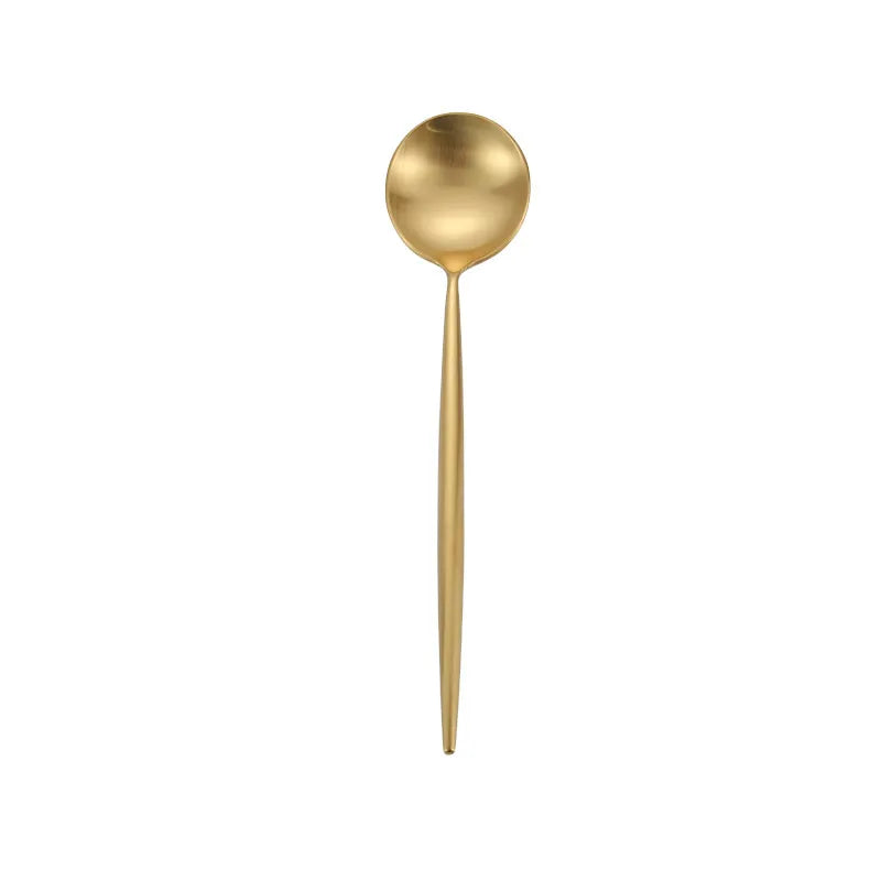 Gold Cutlery Stainless Steel Dinnerware Set