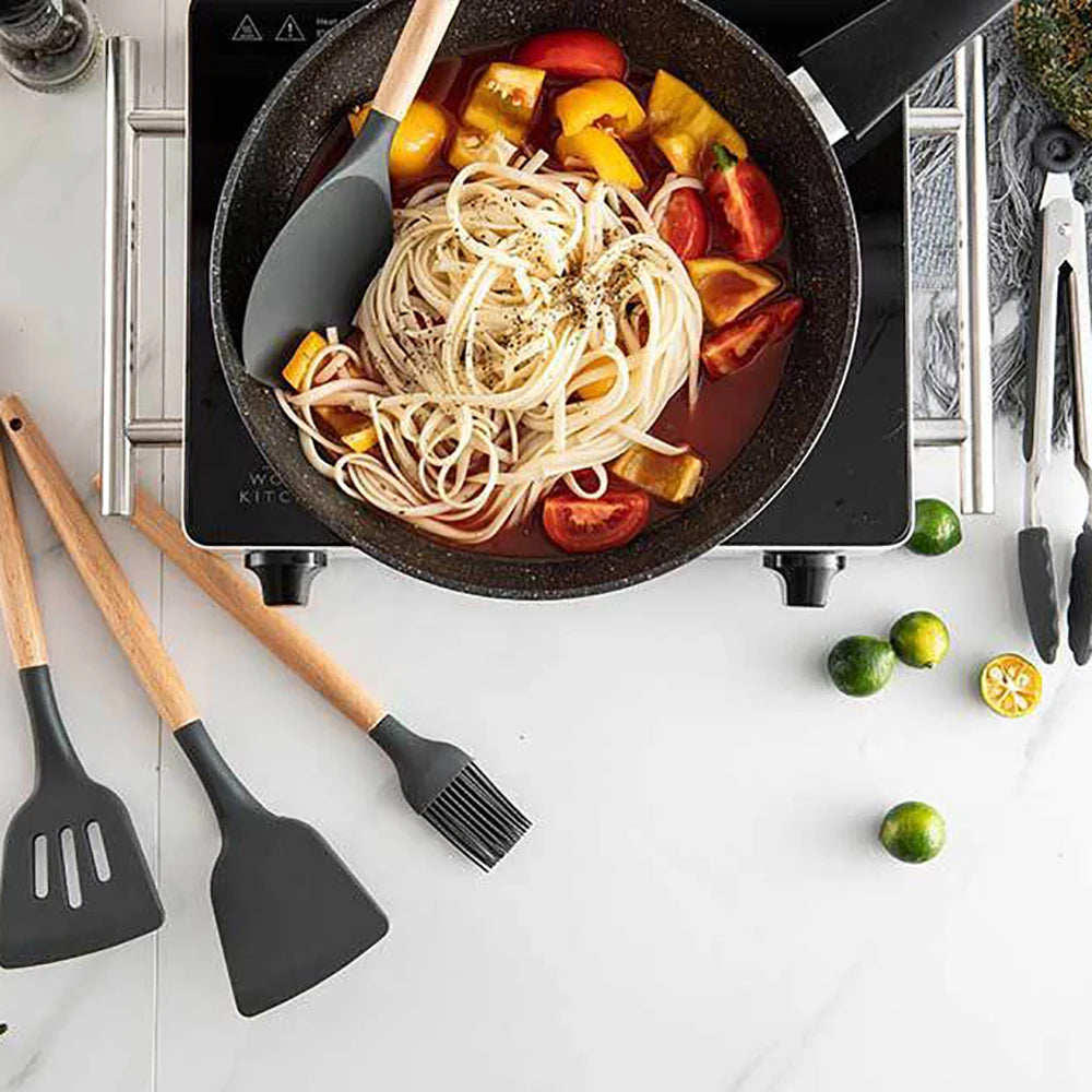 Kitchenware Cooking Utensils Set Non-stick Silicone