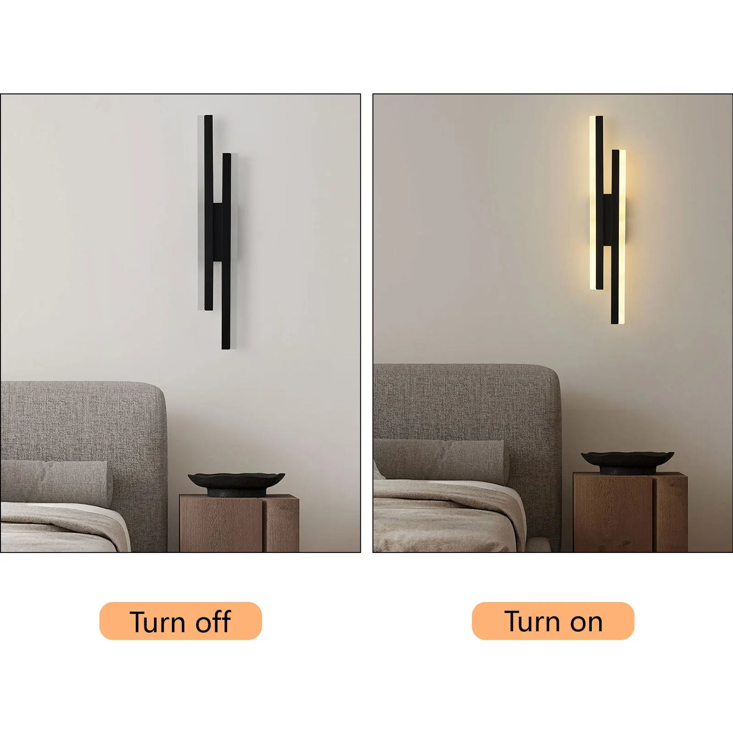 10W Dimmable LED Wall Sconce Living Room |Bedroom Lighting