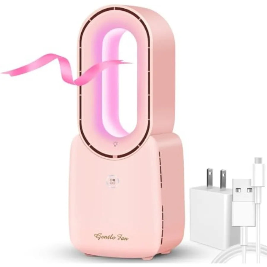USB Bladeless Mini Table Fan for Home/Office
