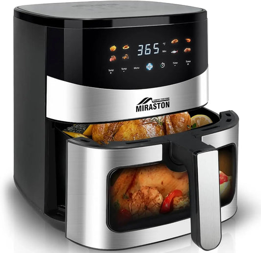 Smart Digital Air Fryer with Visual Window