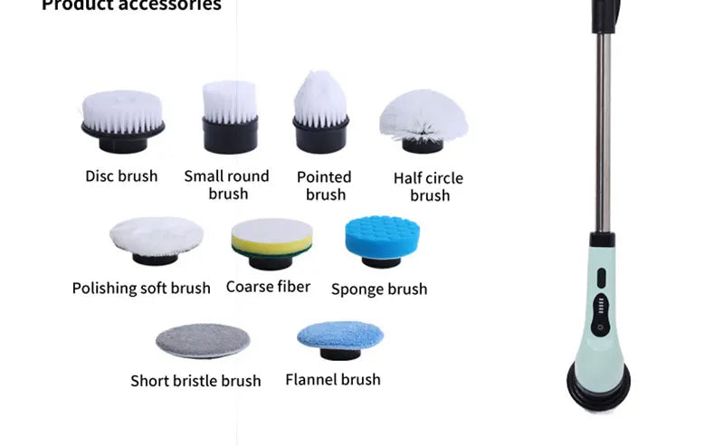 Electric Spin Scrubber – Cordless Shower Cleaner