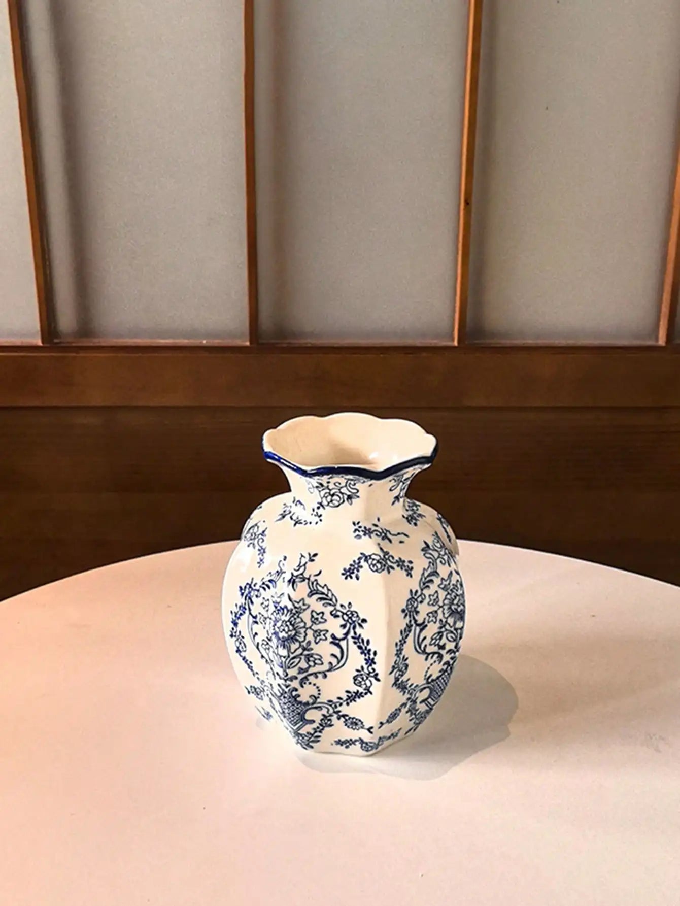 1 Pc Porcelain Retro Flower Vase
