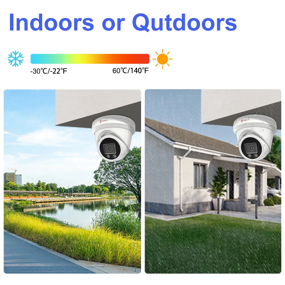 Outdoor Smart Dual Light ColorVU CCTV Video