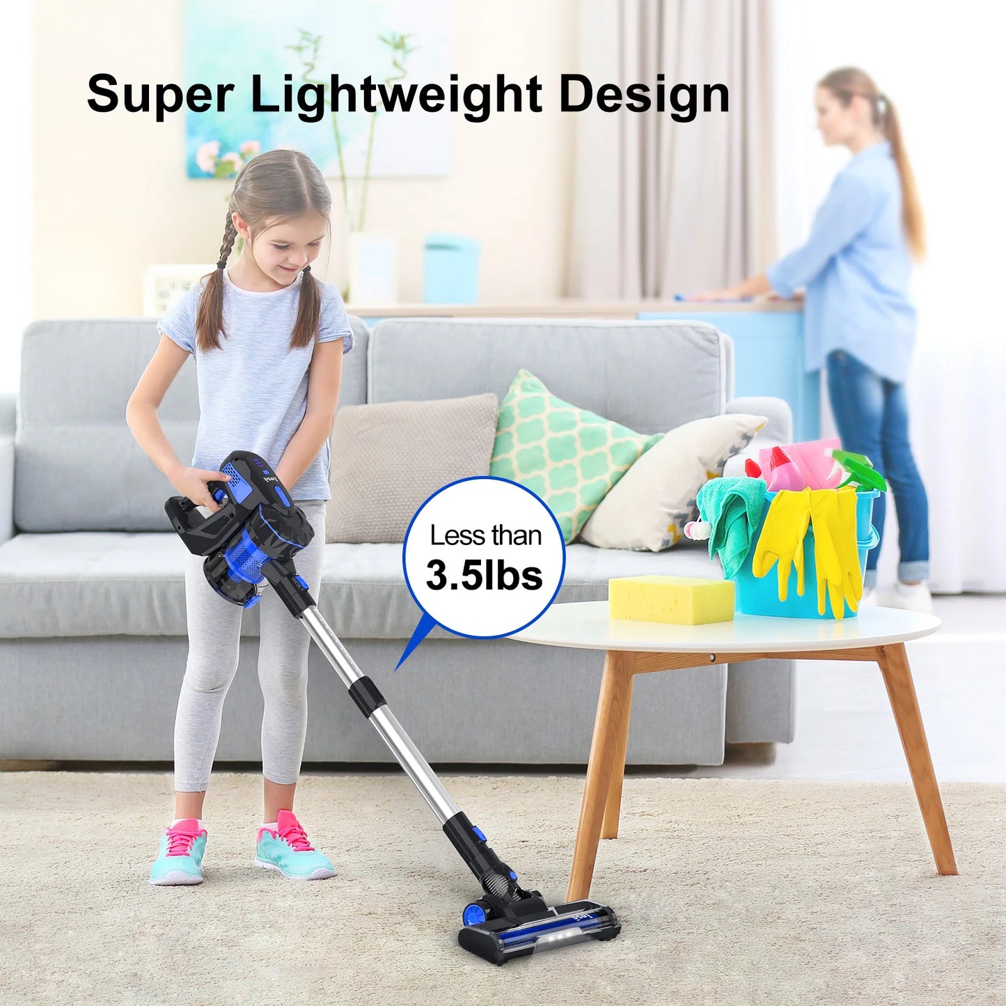 Powerful Lightweight Vacuum Cleaner