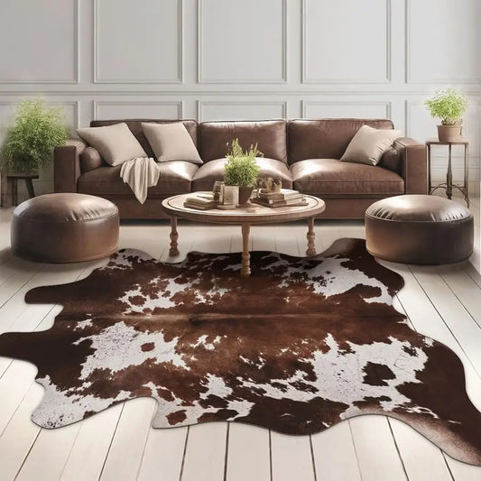 Cowhide Animal Print Area Carpet / Rug