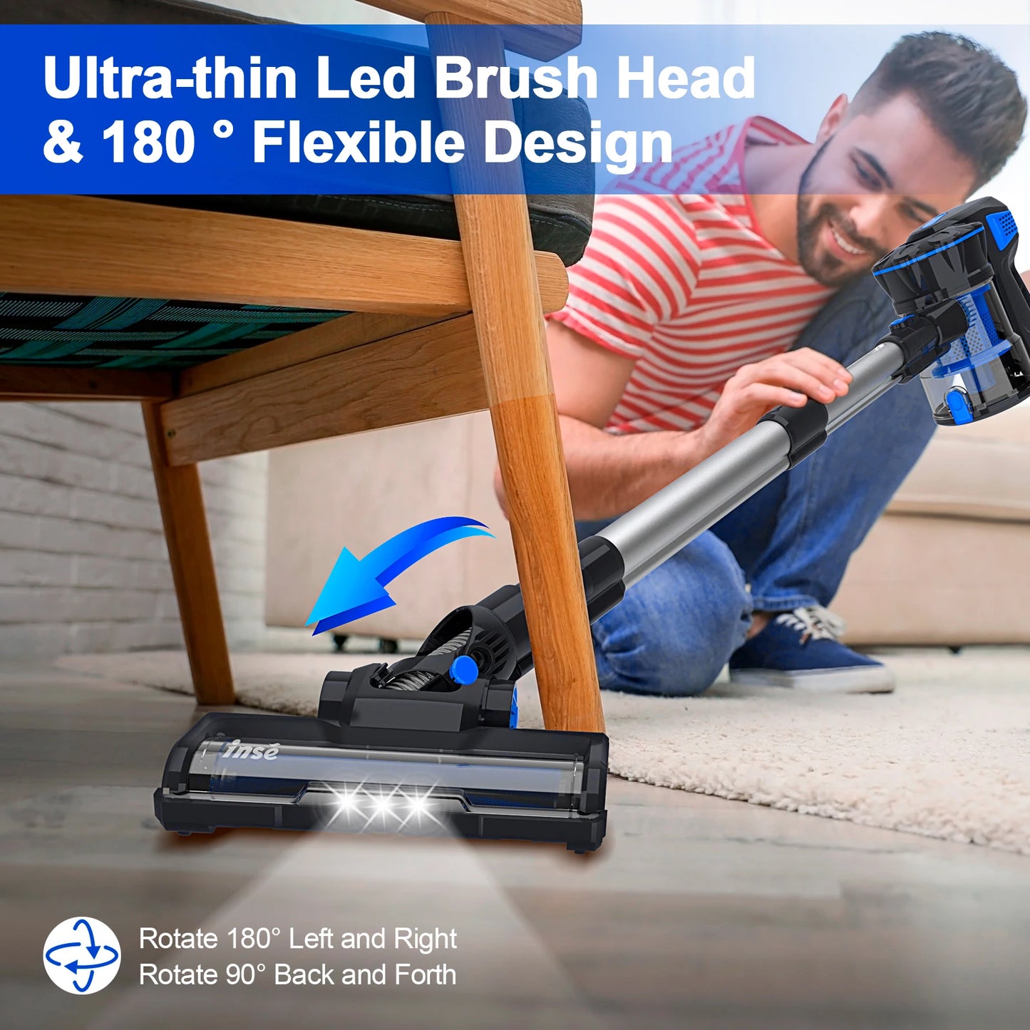 Powerful Lightweight Vacuum Cleaner