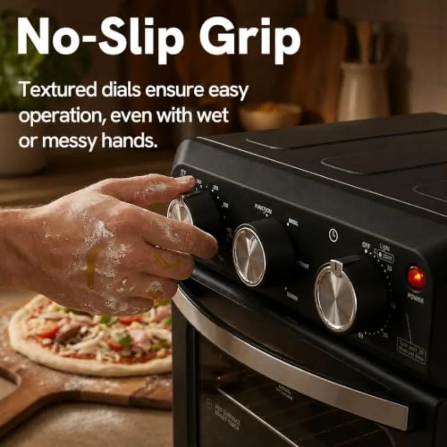 Retro Air Fryer Toaster Oven Combo