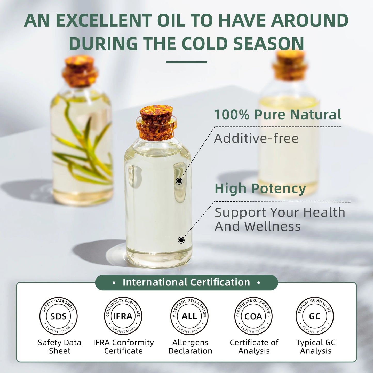 Pine Needles Essential Oils, Pure Nature Aromatherapy