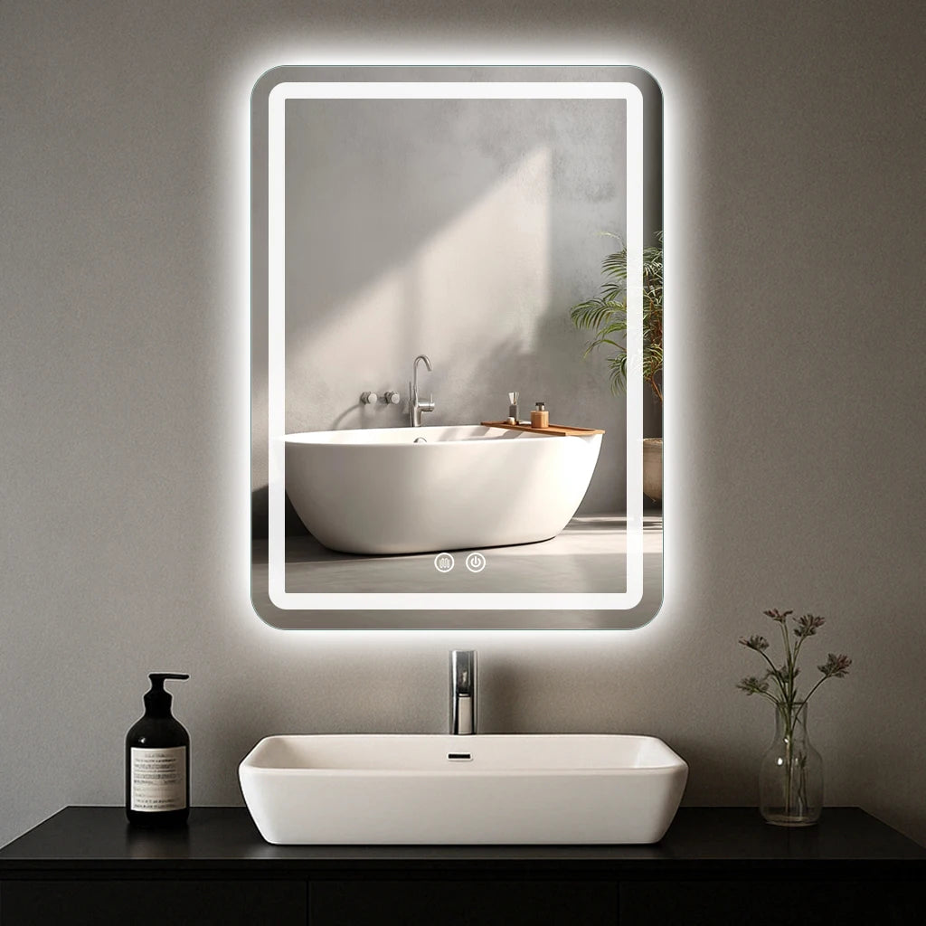 20x28" LED Bathroom Vanity Mirror w/ Backlit Lights
