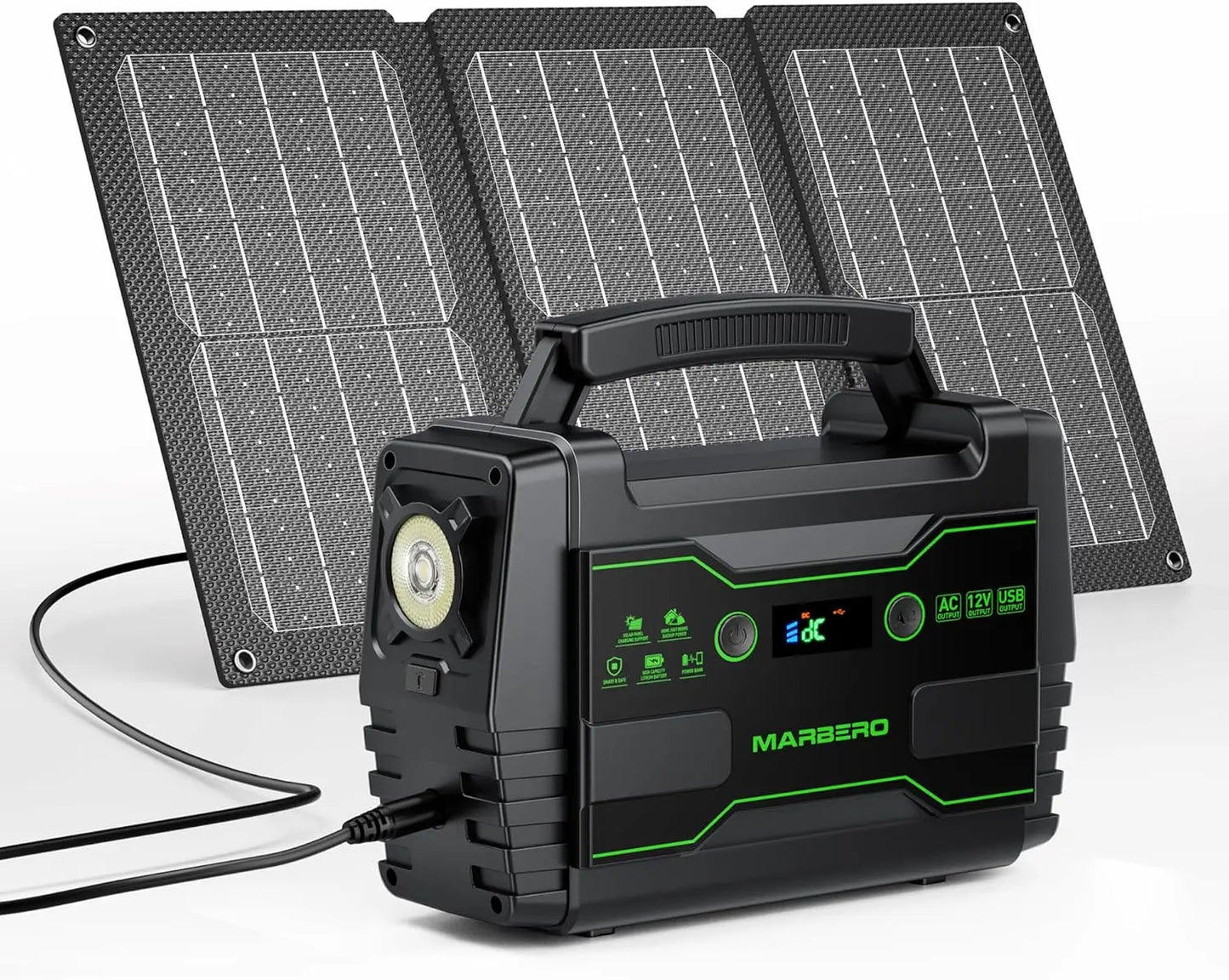 Portable Power Station for Camping & Home Backup