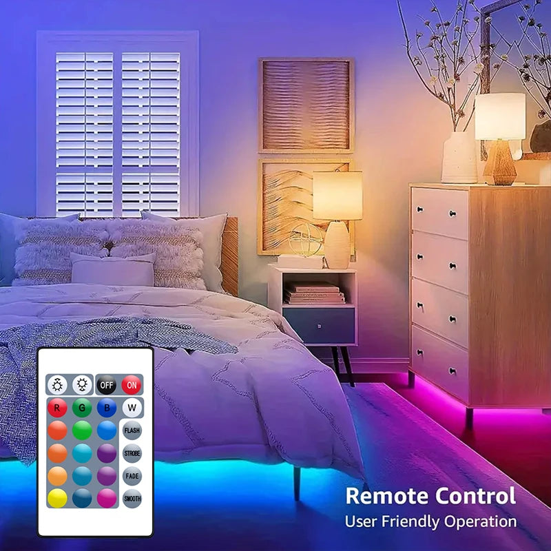 LED Strip Lights RGB 5050 Bluetooth APP Control