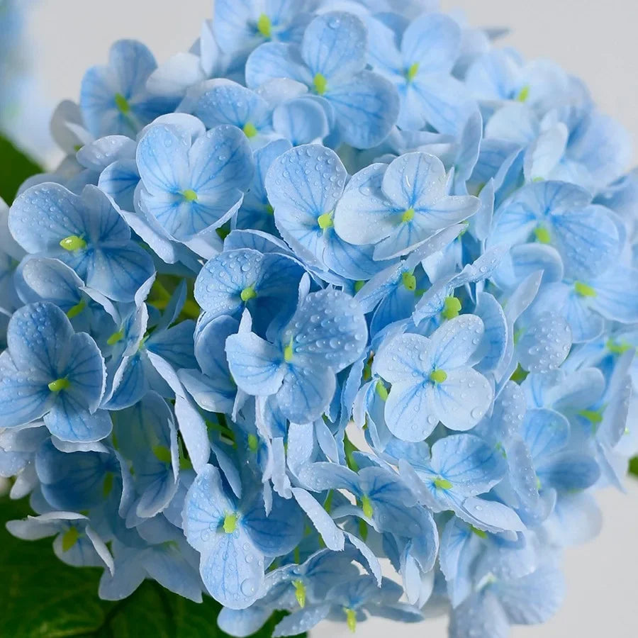Artificial Real Touch Hydrangea Faux Flowers Bouquet