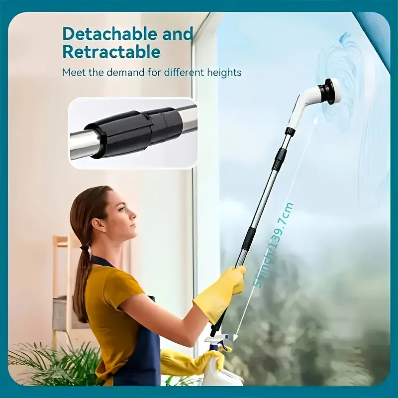 Electric Spin Scrubber – Cordless Shower Cleaner