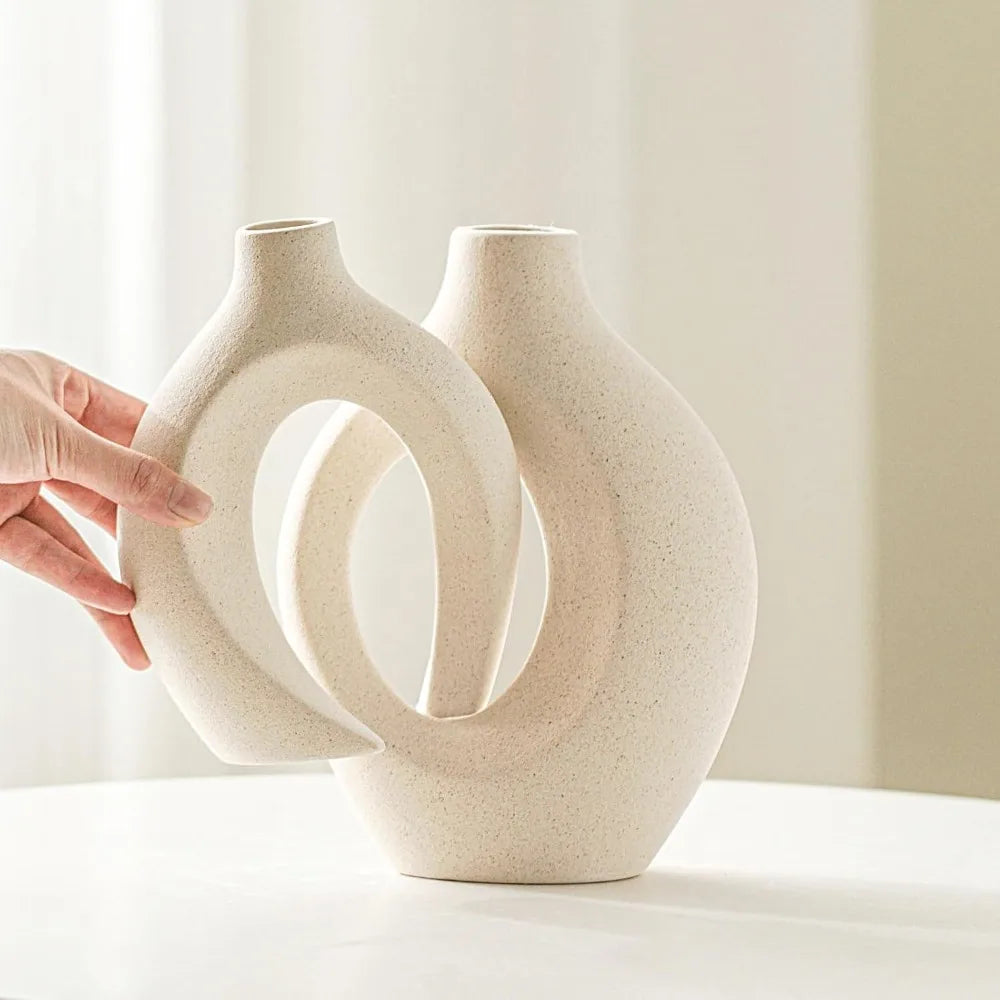 Nordic Modern Bohemian Decorative Ceramic Aesthetic Vase