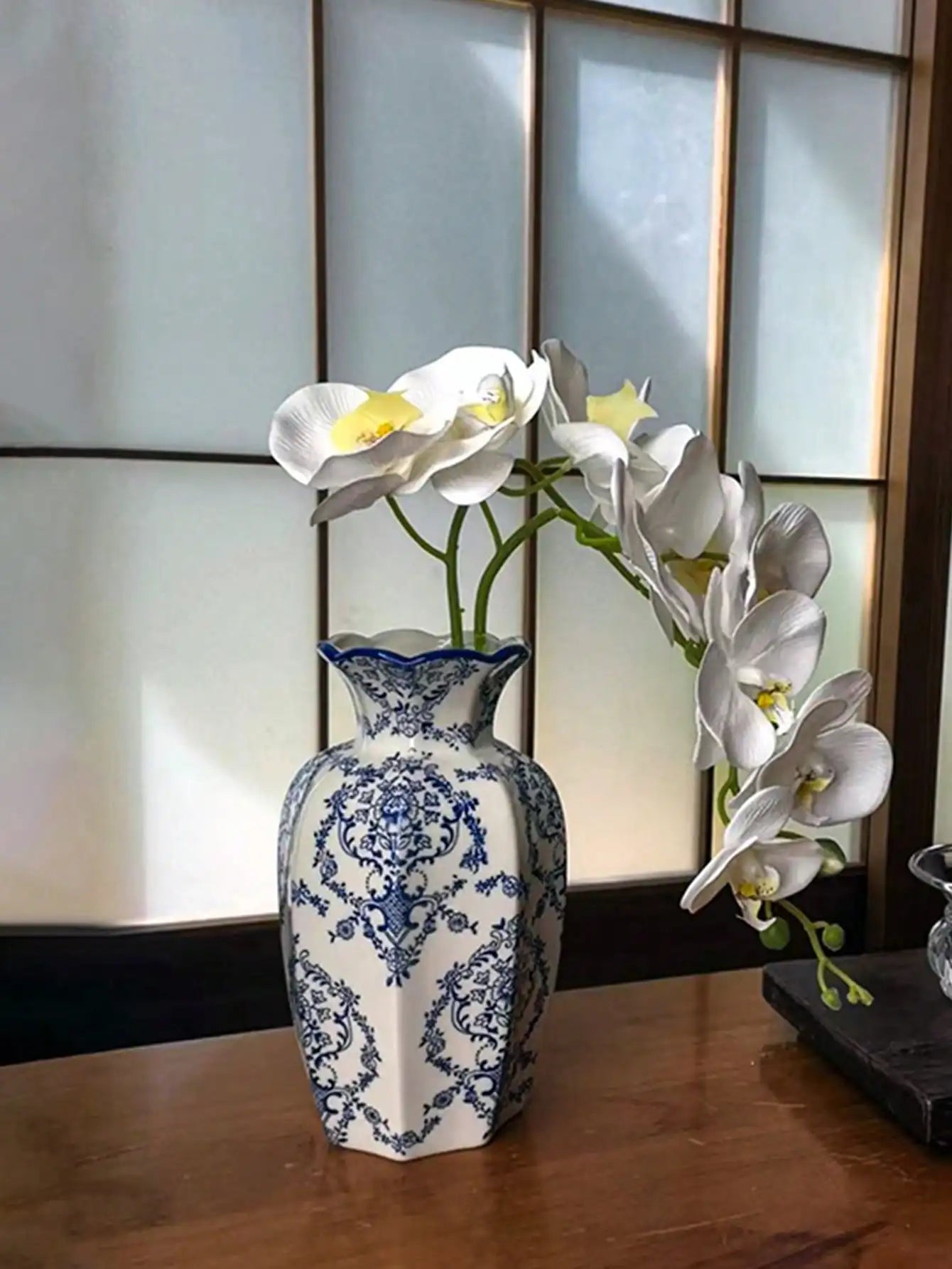 1 Pc Porcelain Retro Flower Vase