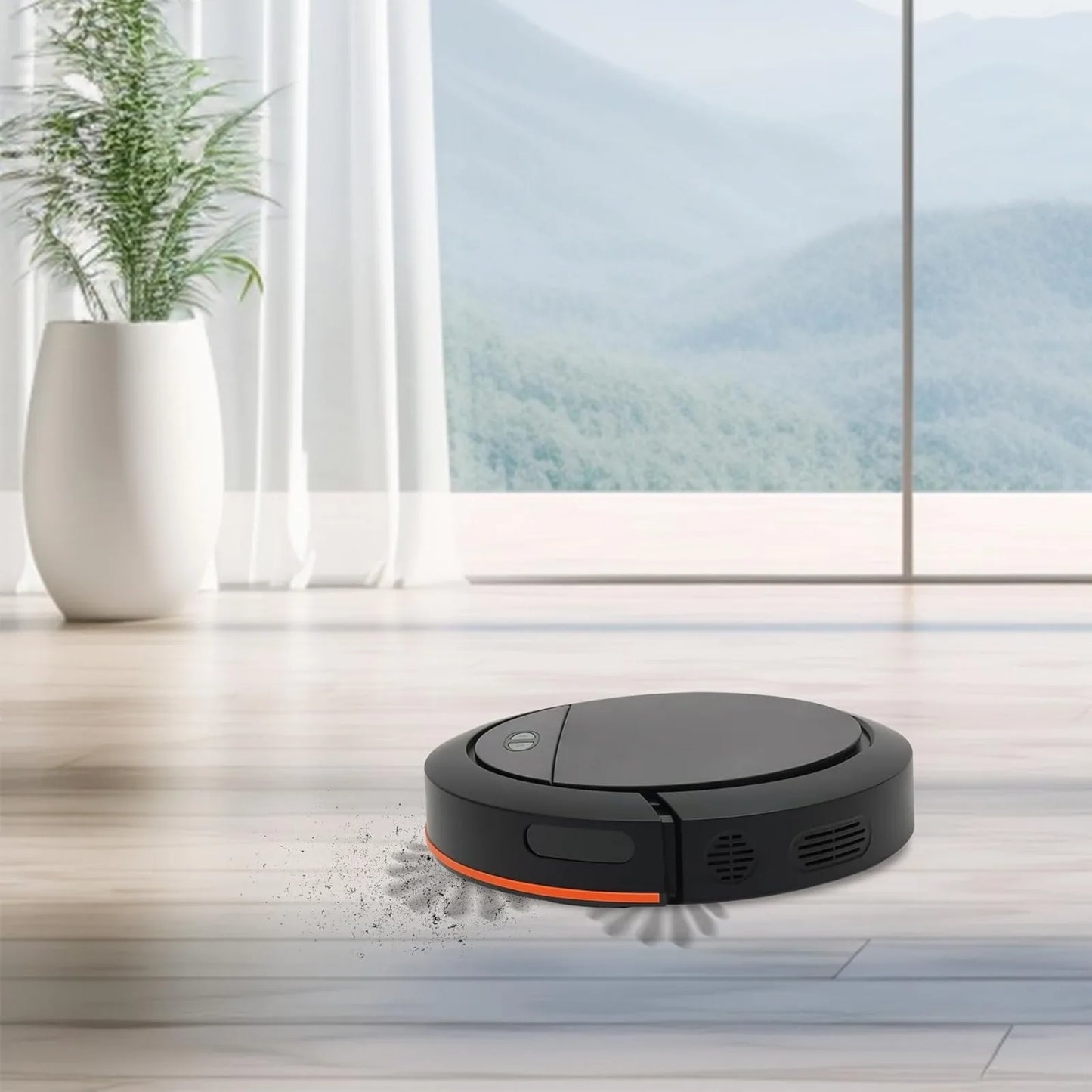 1500mAh 3-in-1 Robot Vacuum Cleaner (Sweep/Mop/Vacuum)