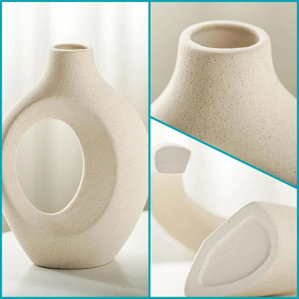 Nordic Modern Bohemian Decorative Ceramic Aesthetic Vase