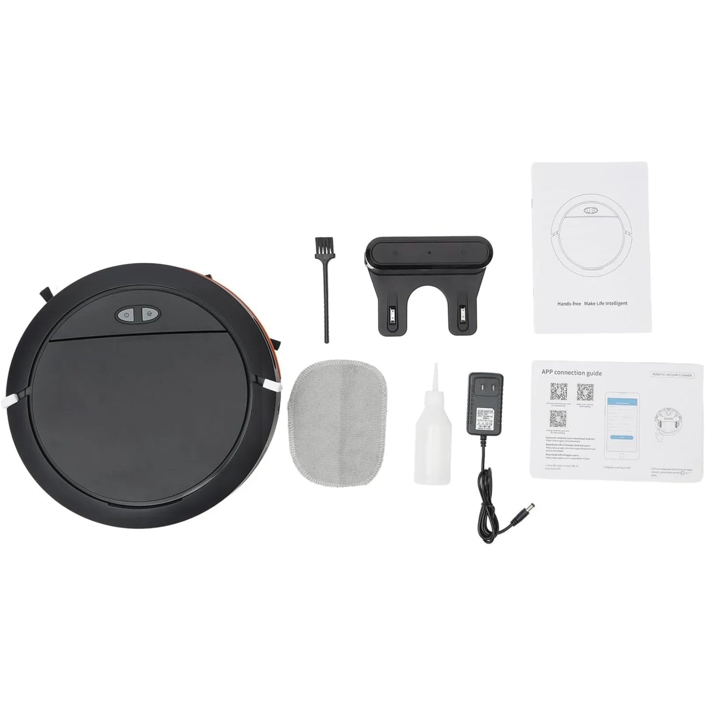 1500mAh 3-in-1 Robot Vacuum Cleaner (Sweep/Mop/Vacuum)