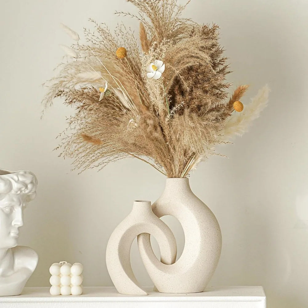 Nordic Modern Bohemian Decorative Ceramic Aesthetic Vase