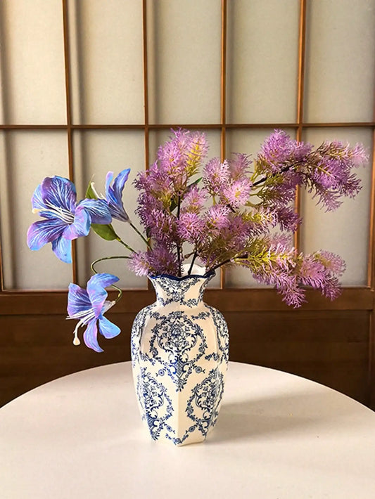 1 Pc Porcelain Retro Flower Vase