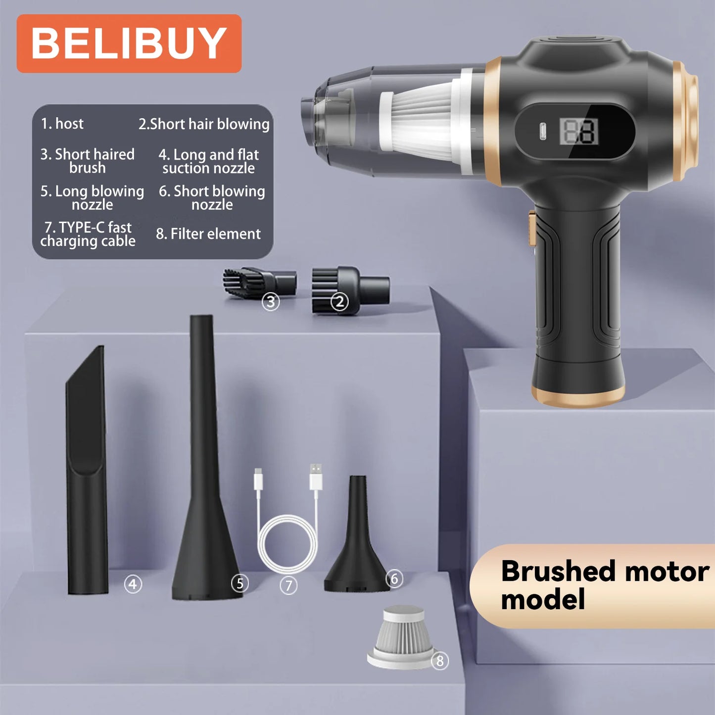 Home Appliance Vacuum USB High Power Cleaner