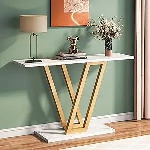 43-Inch Console Table for Entryway, Living Room