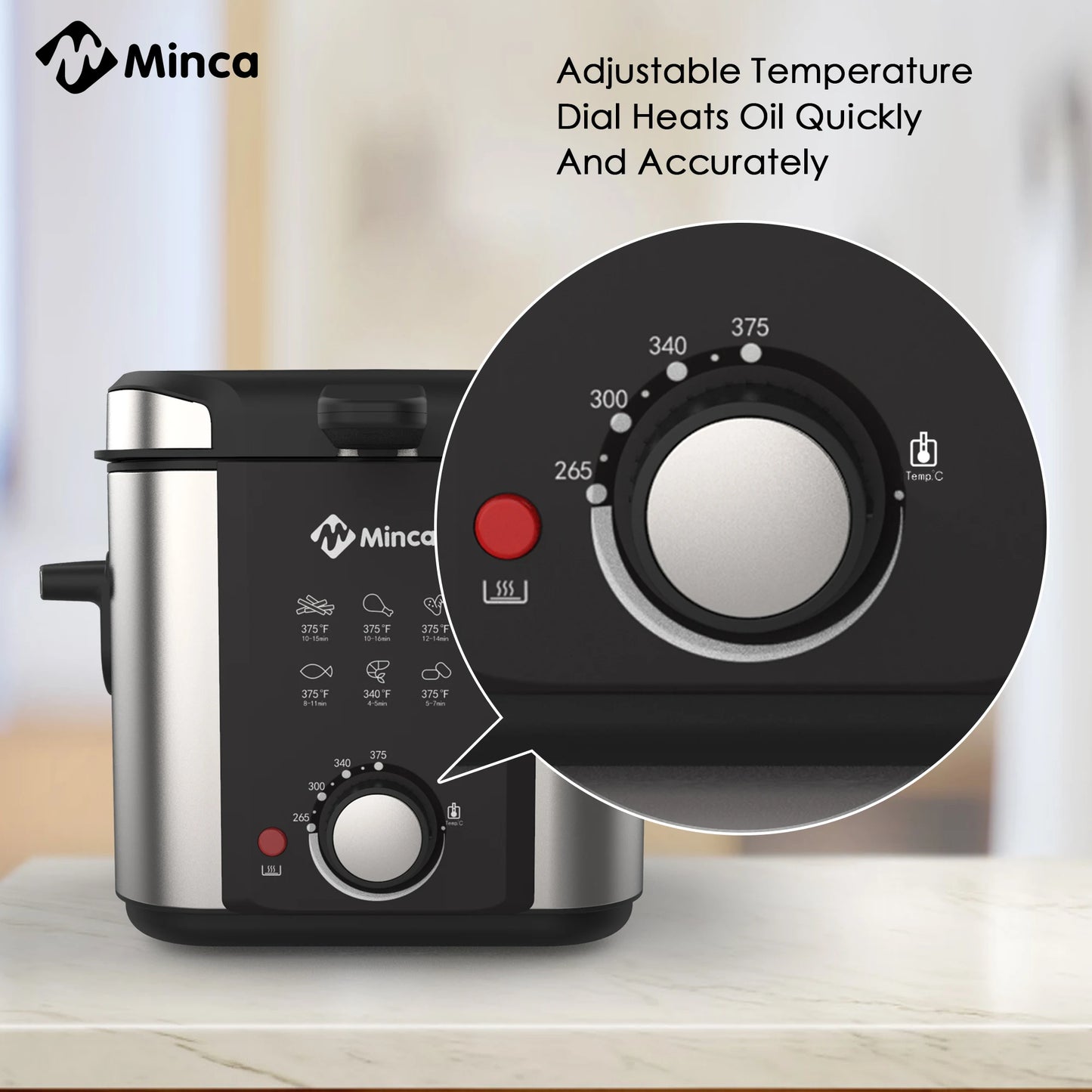 1.5L Electric Deep Fryer with Viewing Window