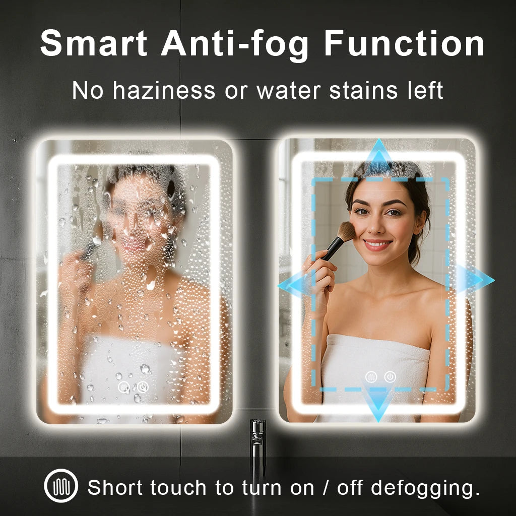 20x28" LED Bathroom Vanity Mirror w/ Backlit Lights