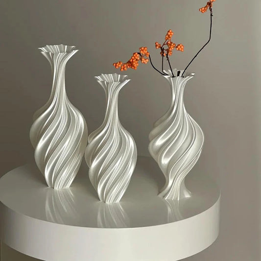 Modern Decorative Vase Aesthetic Floral Arrangement Display