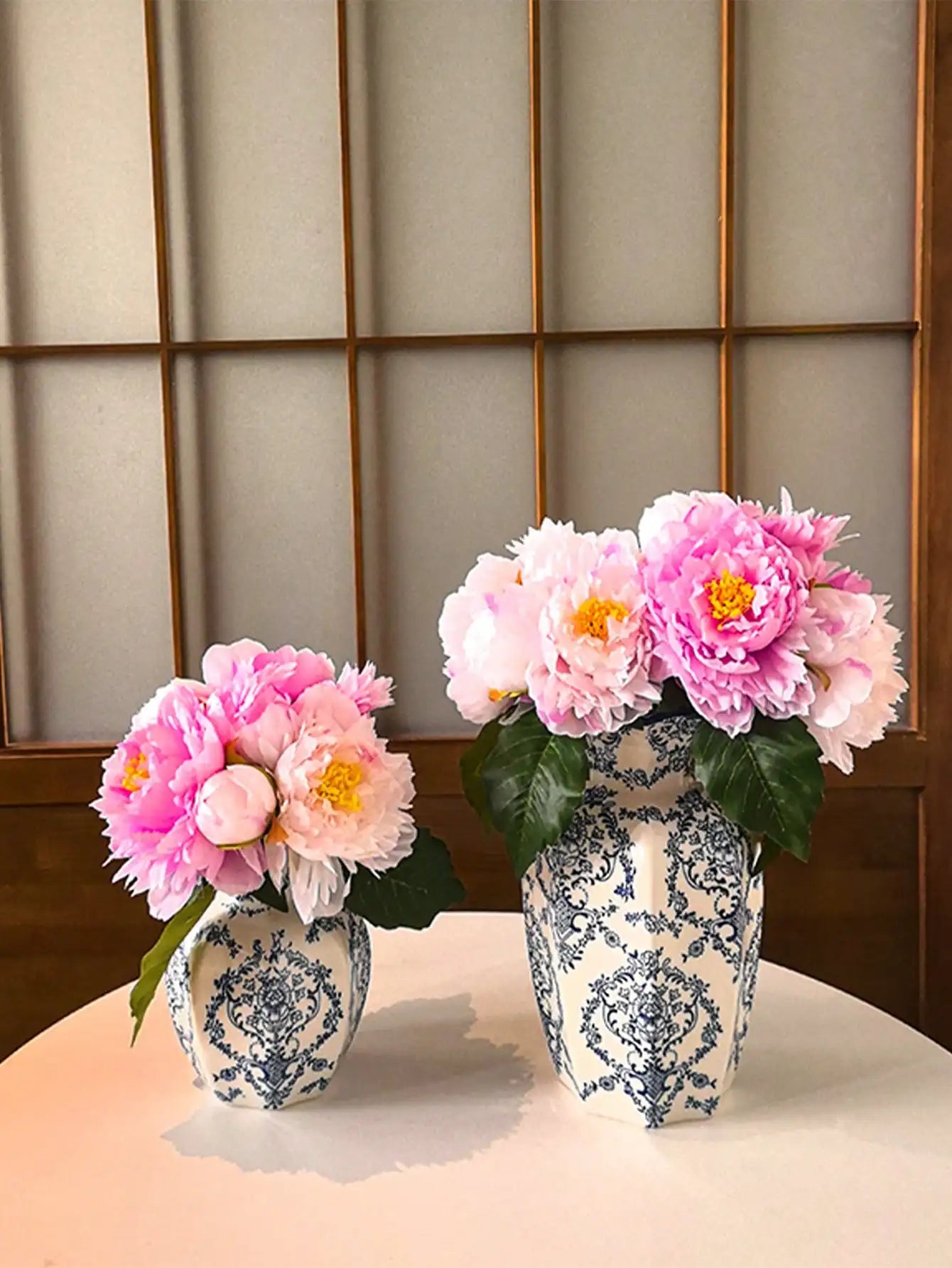1 Pc Porcelain Retro Flower Vase