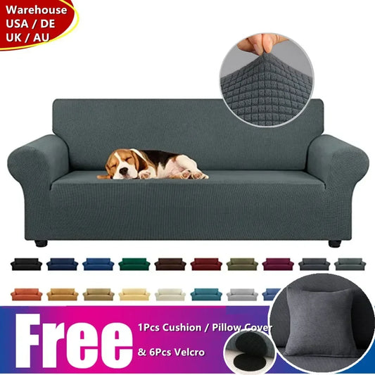 Polar Fleece Sofa Armchair L-Shape Sofa Covers