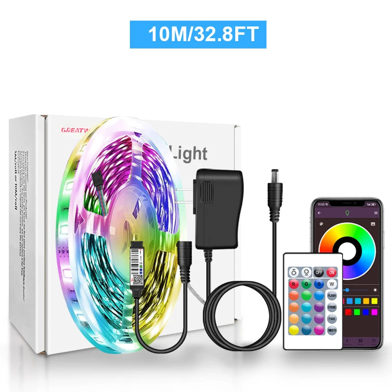 LED Strip Lights RGB 5050 Bluetooth APP Control