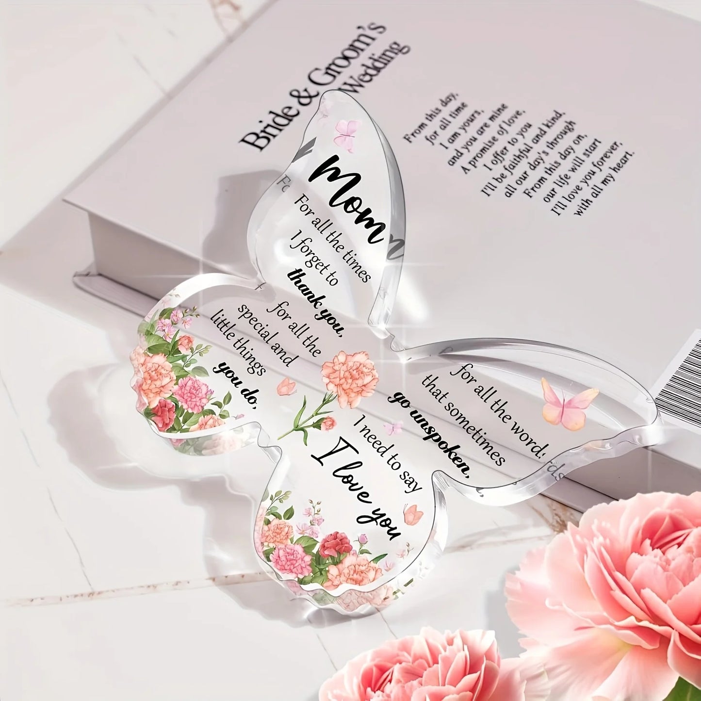 Delicate Mom Birthday Gifts - Butterfly Acrylic Decorations