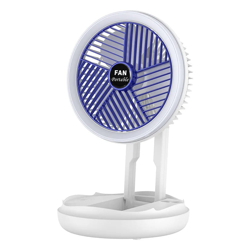 USB LED Light Foldable Table-Wall-Ceiling Fan