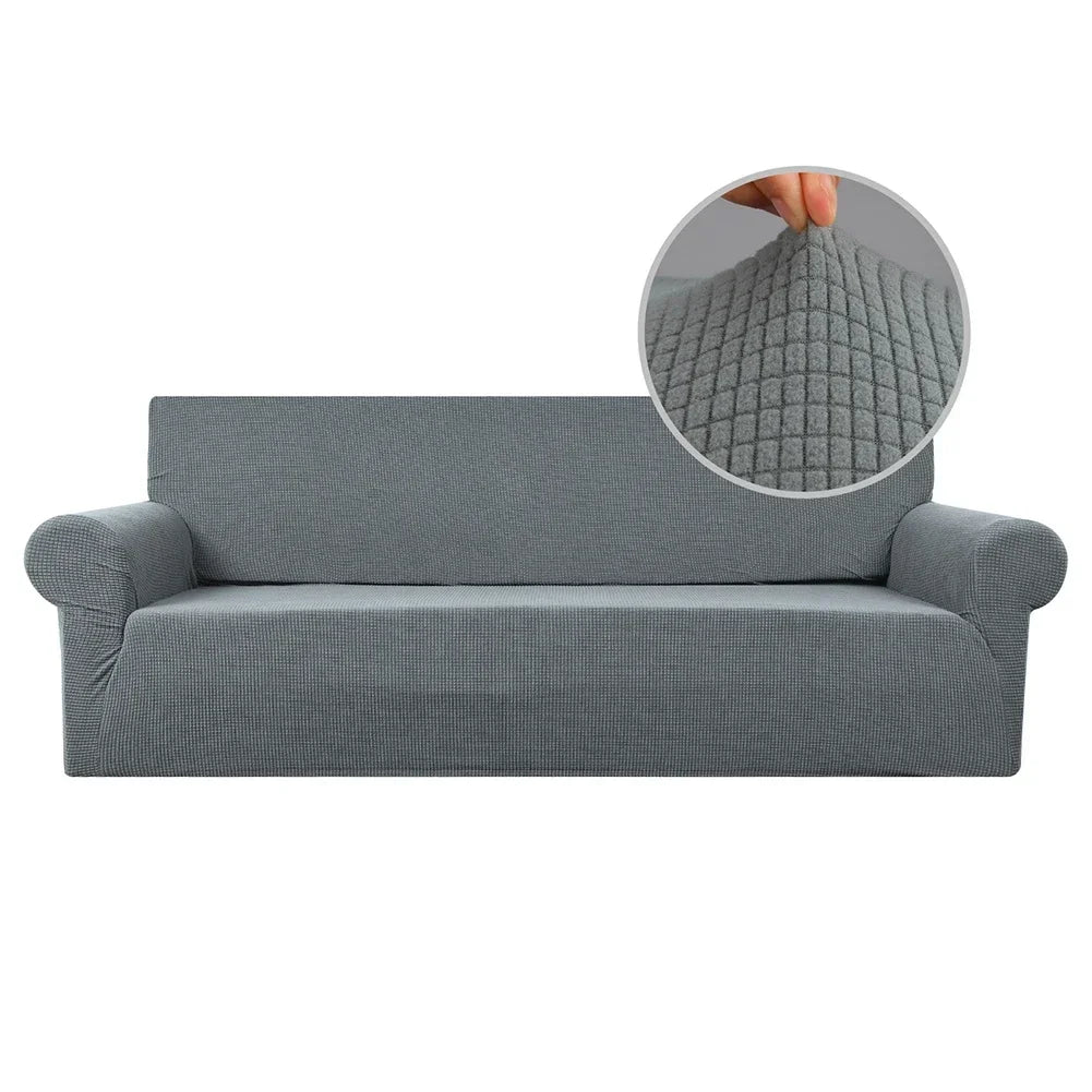 Polar Fleece Sofa Armchair L-Shape Sofa Covers