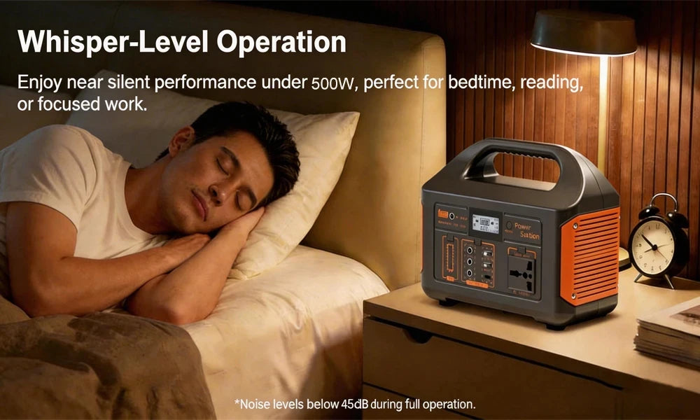 Portable Solar Generator for Home Camping Emergency Power
