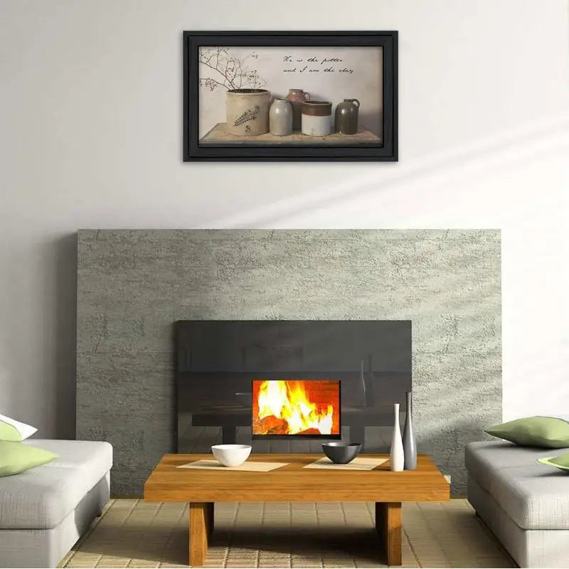 He is the Potter Framed Wall Art - Modern Home Decor Print