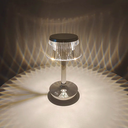 Decorative Rechargeable USB Cable Switch Crystal Lamp