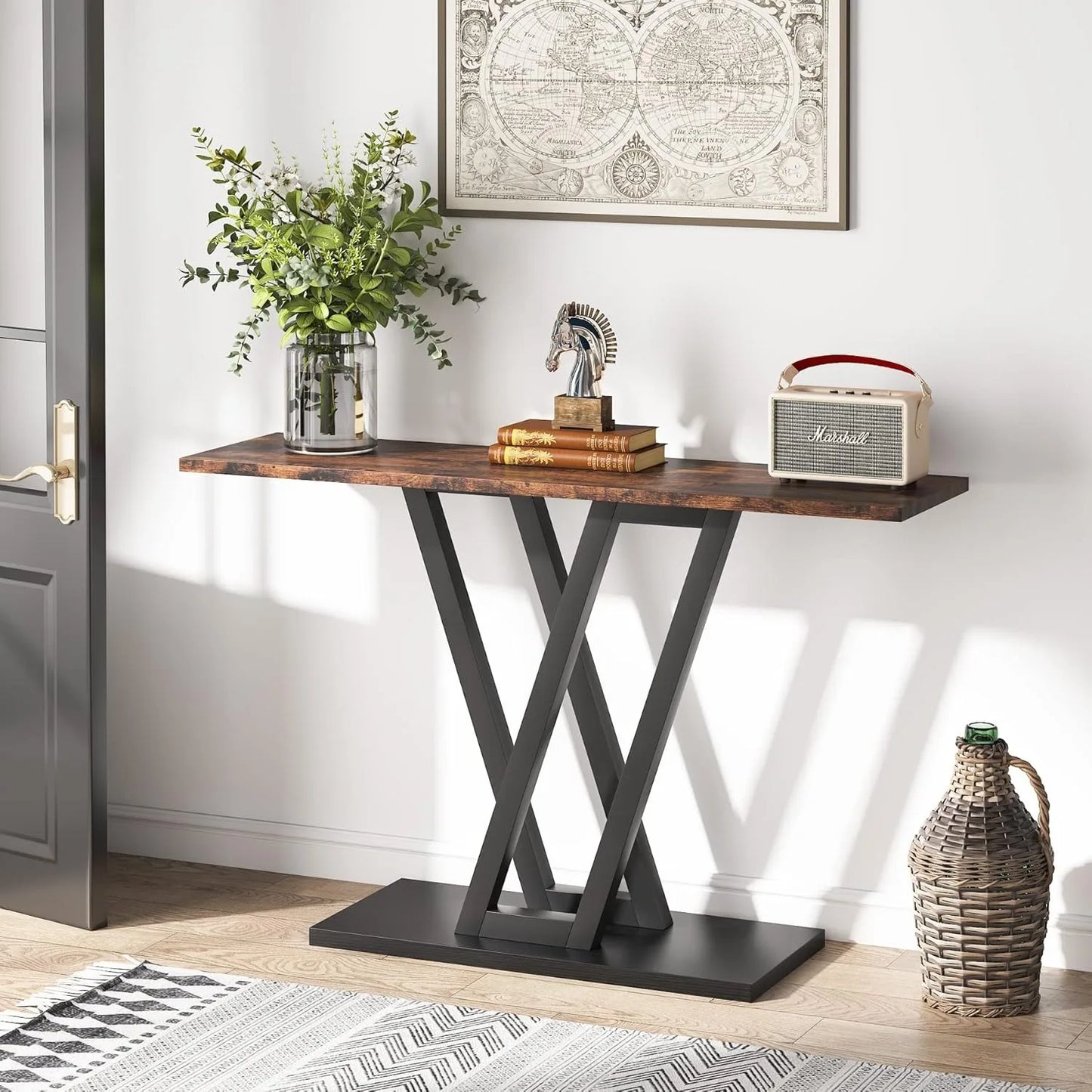 43-Inch Console Table for Entryway, Living Room